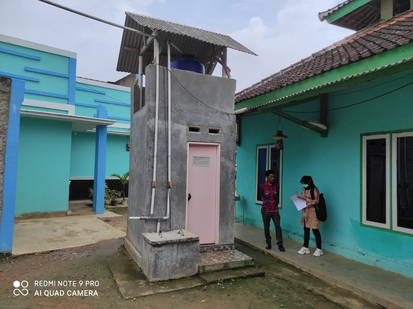 inspeksi sanitasi kesehatan lingkungan (IKL) air minum komunal wilayah kerja pkm sukadamai